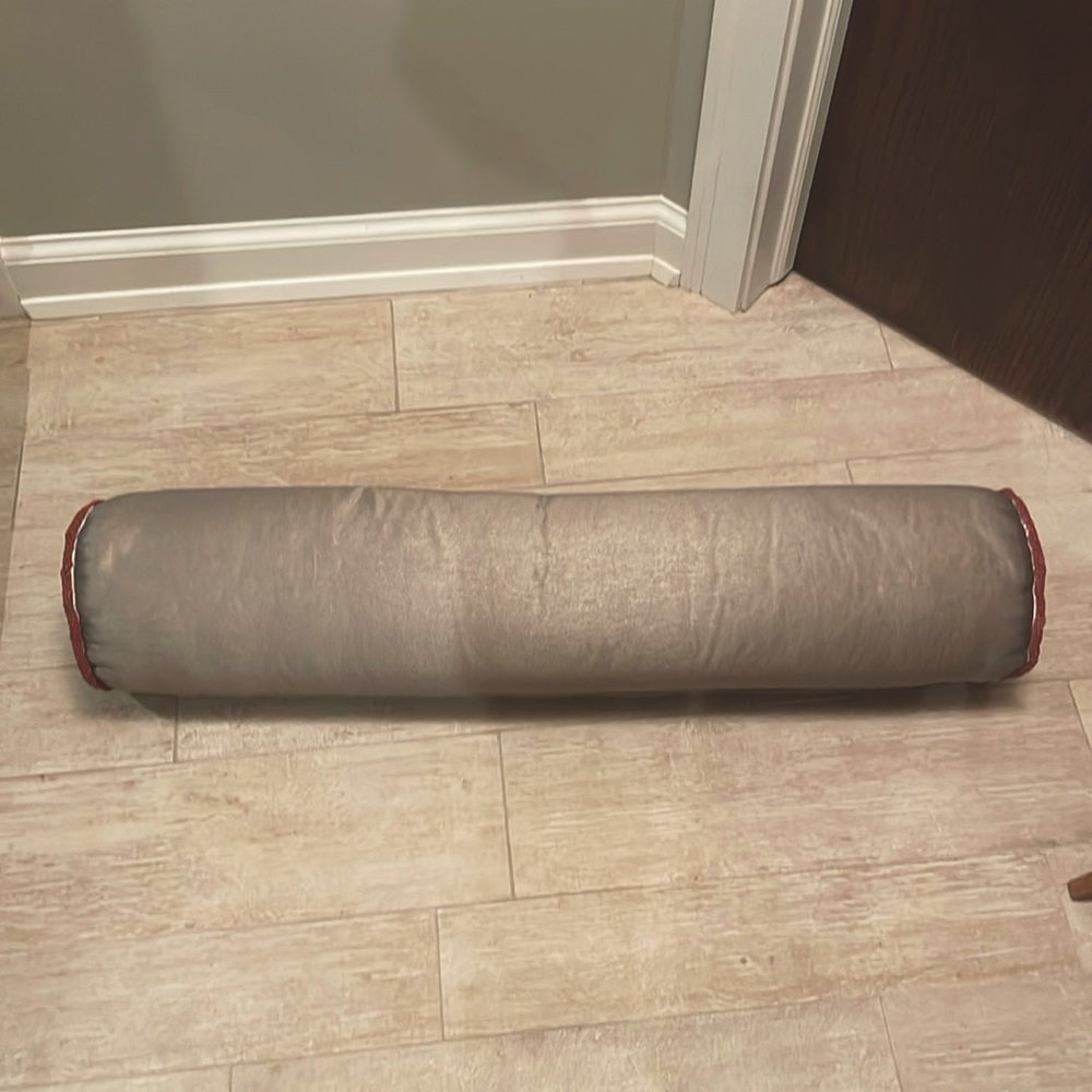 Custom bolster pillow